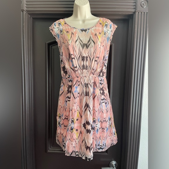 J CREW Chiffon dress size 6 - Picture 2 of 8